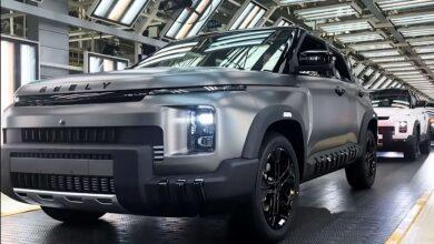 В Китае сошел с конвейера новый небольшой внедорожник Geely Cowboy В Китае сошел с конвейера новый небольшой внедорожник Geely Cowboy