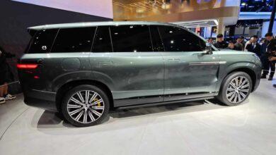 В Китае на автосалоне в Гуанчжоу 2024, дебютировал новый флагманский кроссовер Denza N9 В Китае на автосалоне в Гуанчжоу 2024, дебютировал новый флагманский кроссовер Denza N9