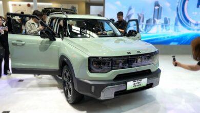 Видеообзор экстерьера и интерьера внедорожника BAIC BEIJING BJ30 Hybrid 2024 года