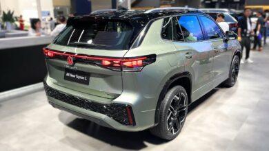 Видеообзор экстерьера и интерьера кроссовера Volkswagen Tayron L R-Line 4Motion 2025 года