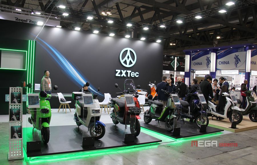 Обзор брендов китайских электромотоциклов представленных на выставке EICMA 2024.