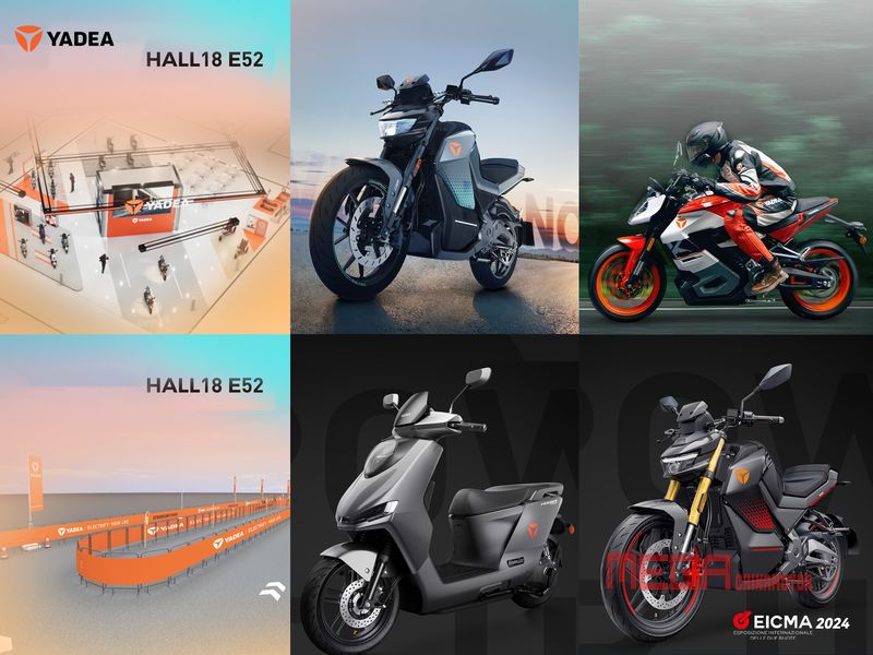 Предварительный обзор EICMA 2024 года: китайские бренды электрических мотоциклов намерены засиять на мировой арене Предварительный обзор EICMA 2024 года: китайские бренды электрических мотоциклов готовы засиять на мировой арене Предварительный обзор EICMA 2024 года Новости-пазлы YADEA MEGA CHINAMOTOR