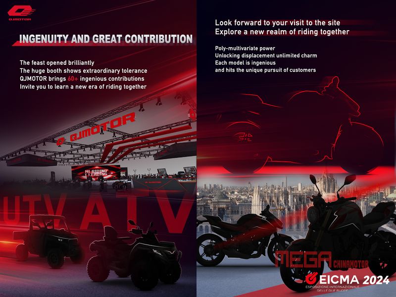 Предварительный обзор EICMA 2024: китайские мотоциклетные бренды в центре внимания — основные моменты, которых стоит ожидать! Предварительный обзор EICMA 2024: китайские мотоциклетные бренды в центре внимания — основные моменты, которых стоит ожидать! Обзор мотоцикла-пазла EICMA 2024 года, новости 06