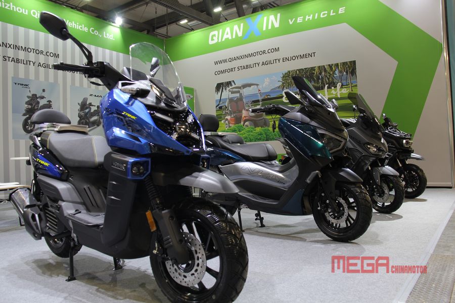 На выставке EICMA 2024 китайские бренды мотоциклов заняли видное место, представив множество новых моделей