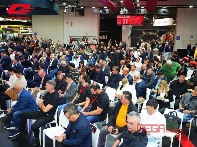 Китайский бренд QJMOTOR представил мотоцикл SRK1000 и полную линейку своих моделей на выставке EICMA 2024