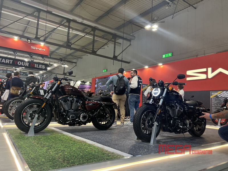 На выставке EICMA 2024 китайские бренды мотоциклов заняли видное место, представив множество новых моделей
