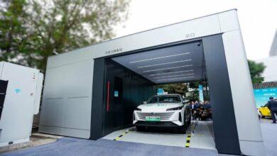 В Китае представлен электромобиль Changan Oshan 520 со сменной батареей. В Китае представлен электромобиль Changan Oshan 520 со сменной батареей.