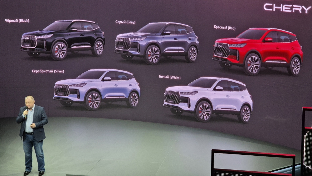 новая цветовая гамма Chery Tiggo 4