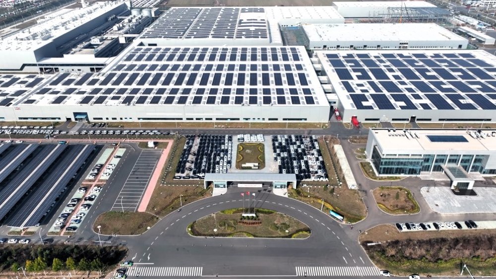 Завод Chery в Циндао, Китай.