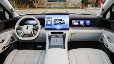 В Китае показали интерьер флагманского кроссовера Denza N9 от BYD В Китае показали интерьер флагманского кроссовера Denza N9 от BYD