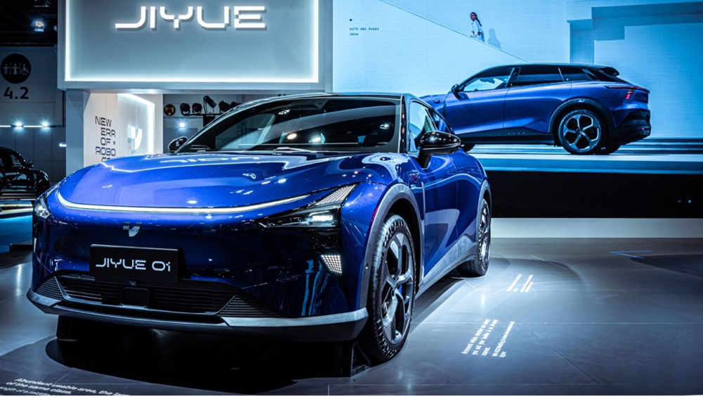 Jiyue 01 представил экспортный автомобиль в ОАЭ