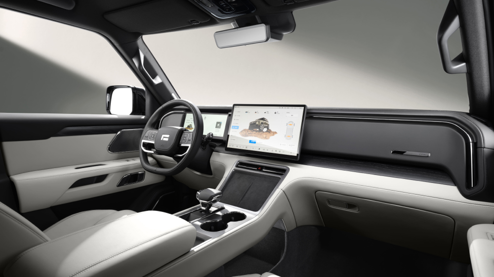 rox Motor 01 внедорожник салон белый серый 