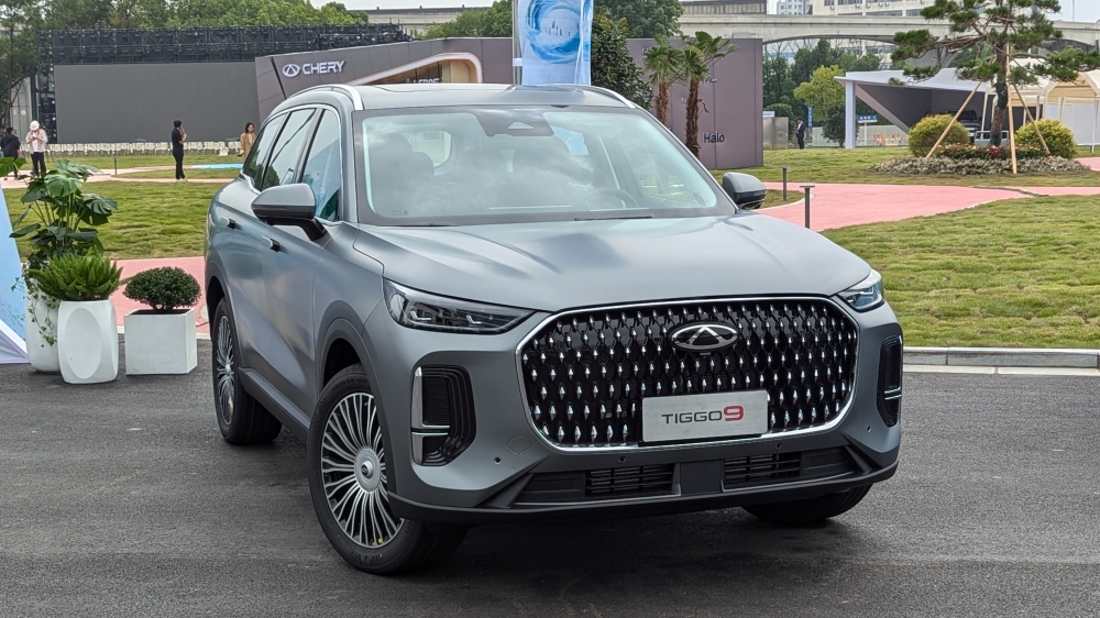 Chery Tiggo 9 в Китае передняя сторона