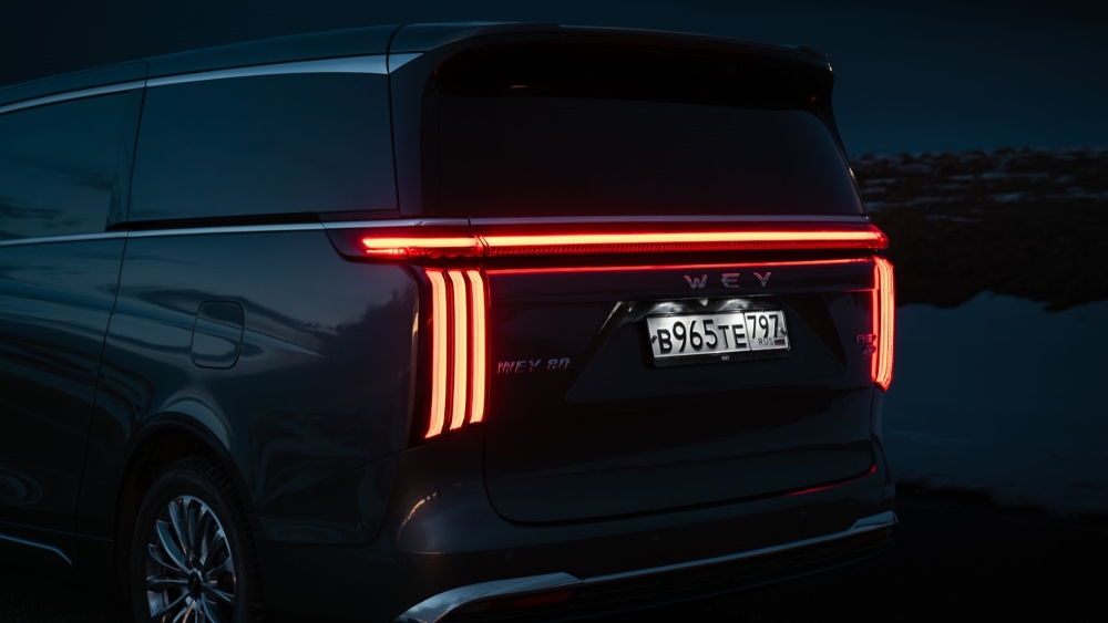 Чертеж задних фонарей Wey 80