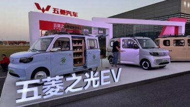 В Китае SAIC-GM-Wuling (SGMW) представил компактный автомобиль Wuling Zhiguang EV с аккумулятором LFP 17,6 кВтч. В Китае SAIC-GM-Wuling (SGMW) представил компактный автомобиль Wuling Zhiguang EV с аккумулятором LFP 17,6 кВтч.