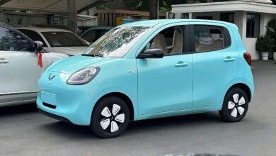 В Китае новые пятидверные Wuling Hongguang Mini EV поступают в автосалоны
