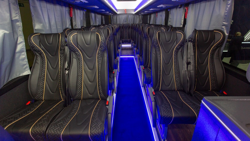 Интерьер салона туристического автобуса «Авиор»