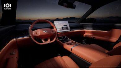 Гибридный внедорожник Changan Nevo C798 показал интерьер в Китае Гибридный внедорожник Changan Nevo C798 показал интерьер в Китае