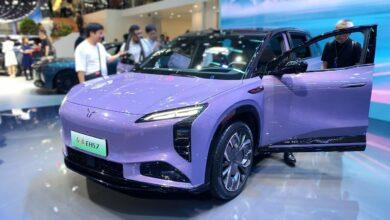 Обход FAW Hongqi EHS7 EV 2025 года — Автосалон в Гуанчжоу, 2024 г.