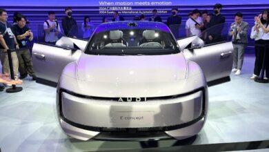 Все новые Audi E-Concept EV Walkaround-Guangzhou Motor Show 2024 | 4K