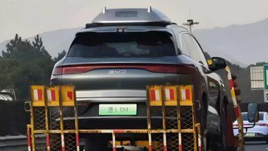 BYD Tang L замечен с док-станцией для дронов перед официальным дебютом BYD Tang L замечен с док-станцией для дронов перед официальным дебютом