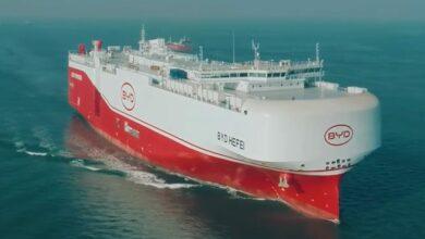 Вводится в эксплуатацию третий перевозчик BYD на 7000 автомобилей, что ускоряет глобальную экспансию электромобилей. Вводится в эксплуатацию третий перевозчик BYD на 7000 автомобилей, что ускоряет глобальную экспансию электромобилей.