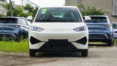 BYD Seagull получил обновленную версию с новыми функциями в Китае BYD Seagull получил обновленную версию с новыми функциями в Китае