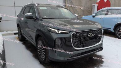 Новый Chery Tiggo 8 привезли в Россию. Автомобиль был замечен на одной из московских парковок. Новый Chery Tiggo 8 привезли в Россию. Автомобиль был замечен на одной из московских парковок.