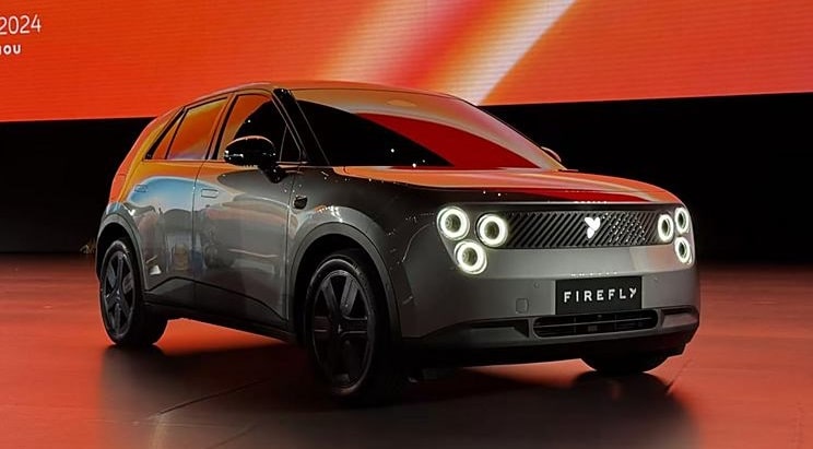 Демонстрационная станция Nio's Firefly впервые была замечена в Китае.