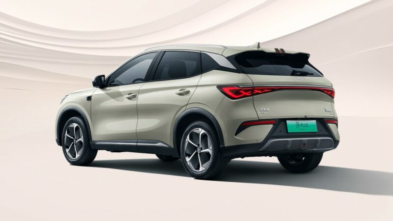 Обновлено BYD ATTO 3 с Божьим Глазом C, достигнув дилеров в Китае