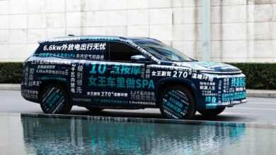 Jetour выпустил New Shanhai L9 Phev шпионские фотографии Jetour выпустил New Shanhai L9 Phev шпионские фотографии