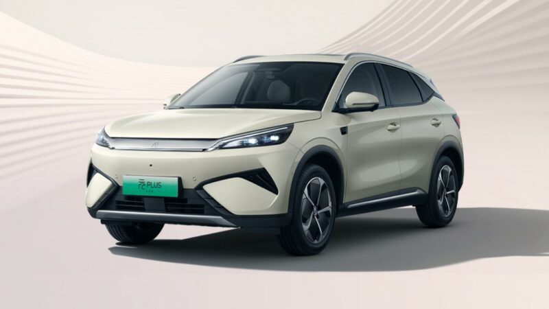 Обновлен Byd Atto 3, который был представлен на официальных фотографиях перед началом