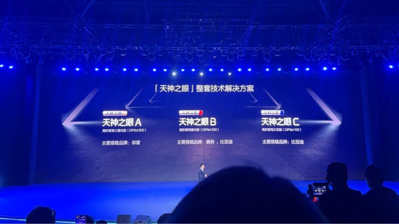 BYD выпустил новую систему помощи вождения «Божий глаз»
