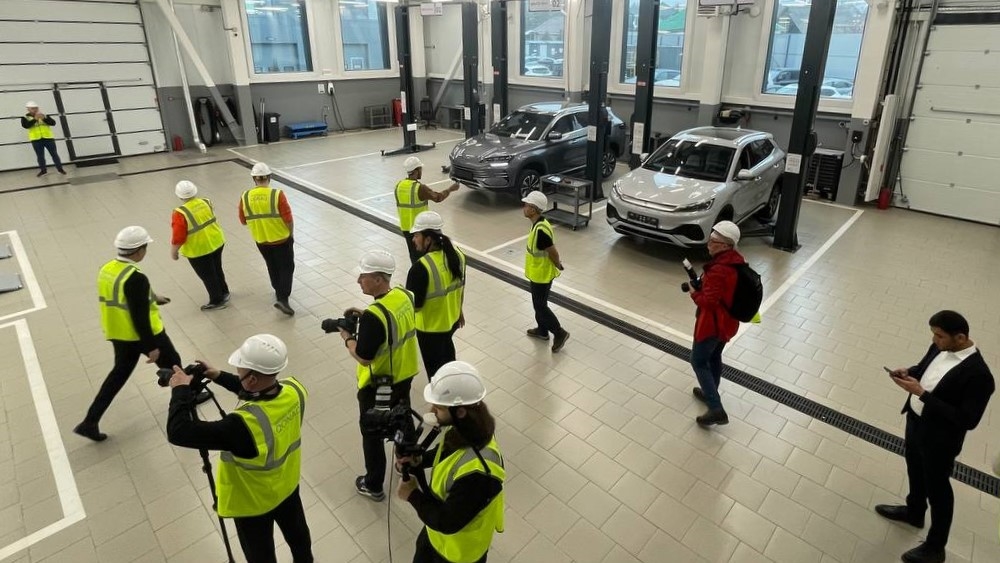 Byd в Казахстане службы обслуживания зоны обслуживания