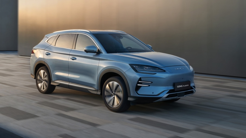Byd Song Plus EV Electric Cross.