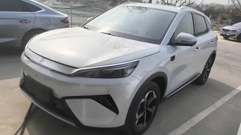 Обновлено BYD ATTO 3 с Божьим Глазом C, достигнув дилеров в Китае