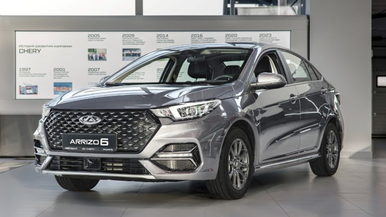 Чери Арризо 6 в Беларуси у дилера, чтобы купить новую сторону стороны