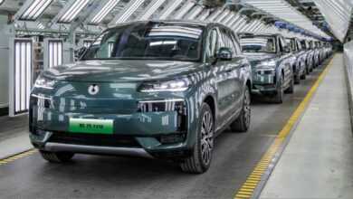 Denza N9 из Byd вытащил производственную линию