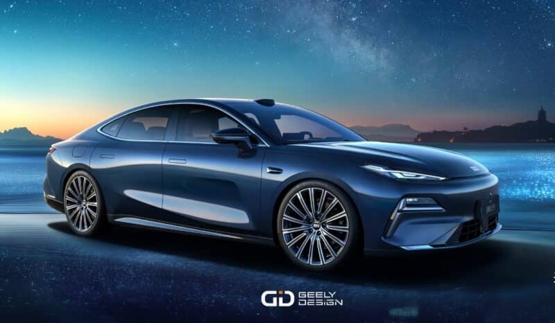 Geely Galaxy Starshine 8 EM более 5 метров в длину представлен в Китае