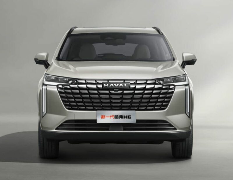 2025 Haval H6 Right-Hand Drive для зарубежного рынка дебютирует 26 марта в автосалоне в Таиланде
