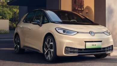 New Volkswagen Id.3 с батареей LFP и большим экраном, который был представлен в Китае за 16 500 долларов США. New Volkswagen Id.3 с батареей LFP и большим экраном, который был представлен в Китае за 16 500 долларов США.