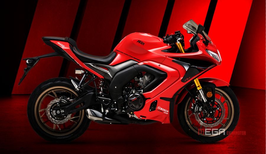 Jedi K333 - Спортивный байк следующего поколения K333 Китайские мотоциклевые новости Mega Chinamotor 06