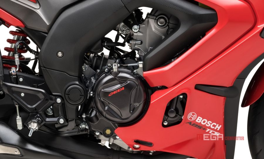 Jedi K333 - Спортивный велосипед следующего поколения K333 Китайские мотоциклевые новости Mega Chinamotor 09