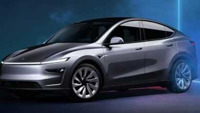 Письменная модель Y 'Juniper отчеты Teslas.