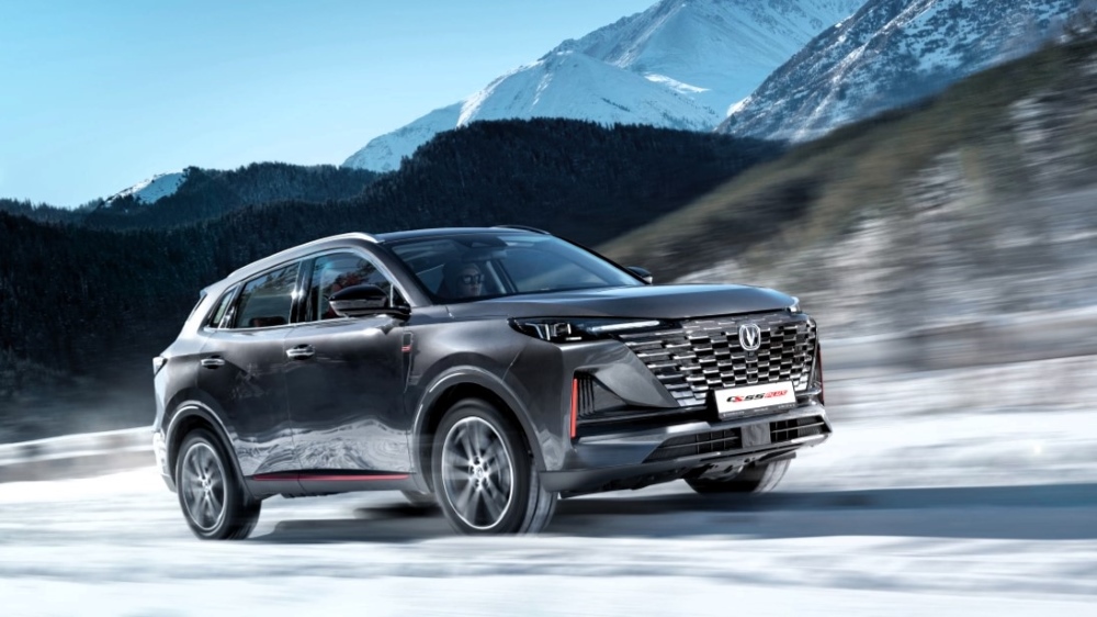 Changan CS55 Plus Crossover на стороне Казахстана