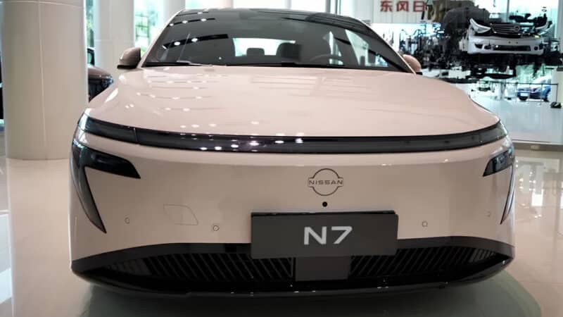 Электрический лимузин Nissan N7 достиг дилеров до начала