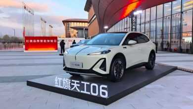 Hongqi Tiangong 06 Всеэлектрический внедорожник с диапазоном 700 км предварительно продается от 25 500 долларов США. Hongqi Tiangong 06 Всеэлектрический внедорожник с диапазоном 700 км предварительно продается от 25 500 долларов США.