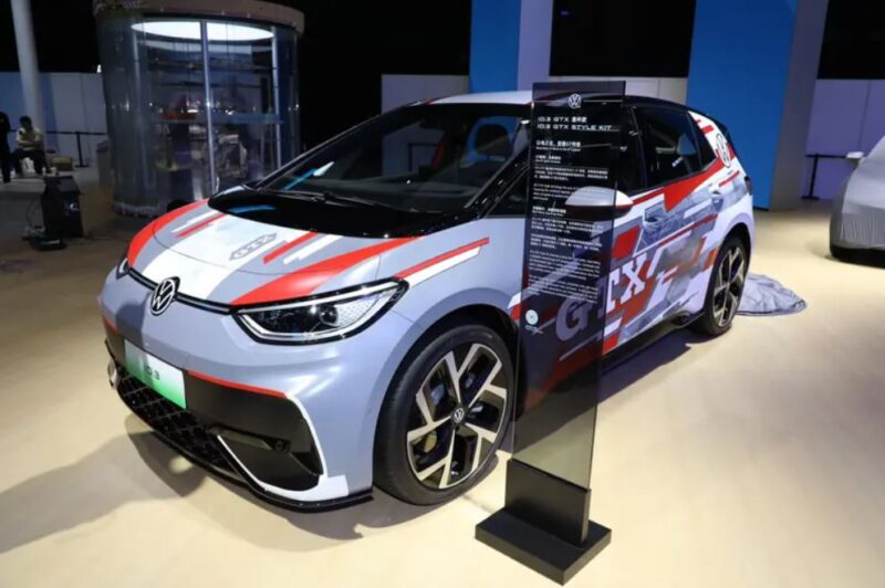 Volkswagen id.3 GTX открыт в Китае перед запуском