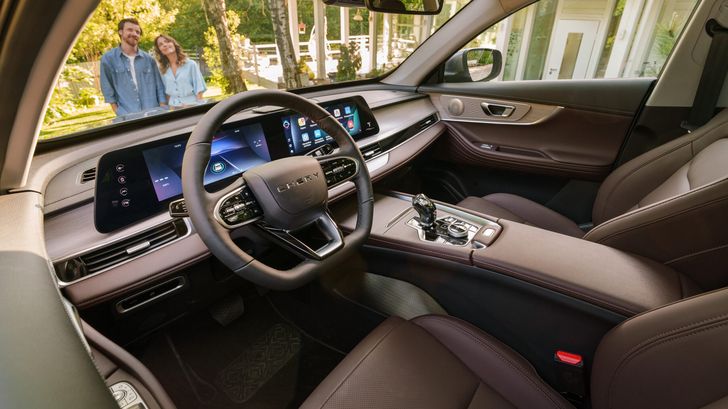 Interiors of Chery Tiggo 7 Pro Max
