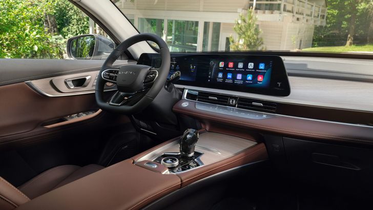 Interiors of Chery Tiggo 7 Pro Max